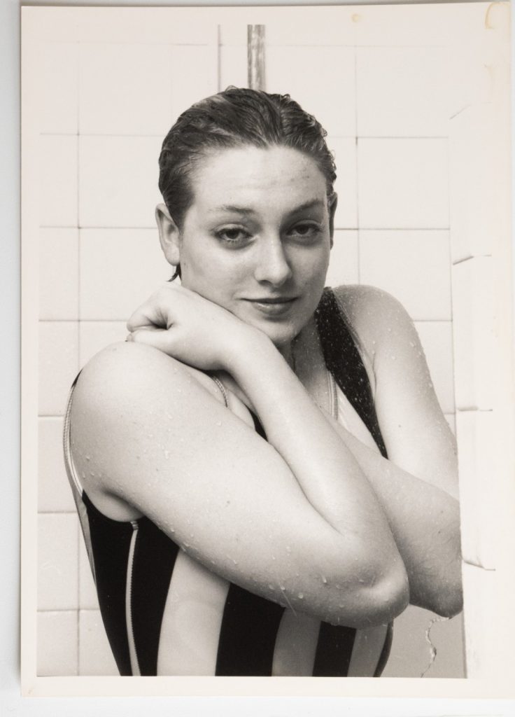 PHOTO Argentique France femme nue sous la douche nu artistique 13X18cm 1980