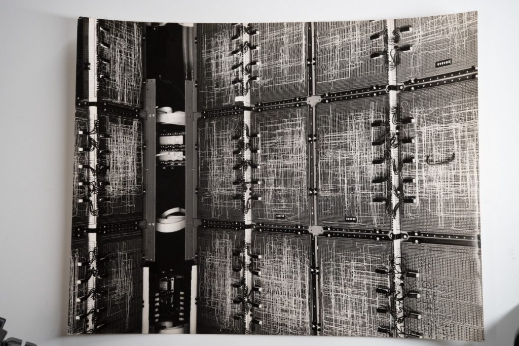 PHOTO Argentique France Elément électronique 21X27cm 1960