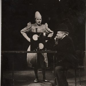 PHOTO Argentique	France	Clown Auguste et clown blanc	18X22cm 1950