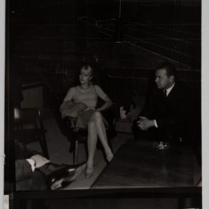 PHOTO Argentique planche contact Orly	6X6cm 1960 Sylvie Vartan