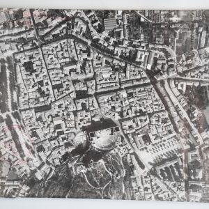 PHOTO Argentique	Vue aérienne topographique Théâtre antique d'Orange	17X24cm