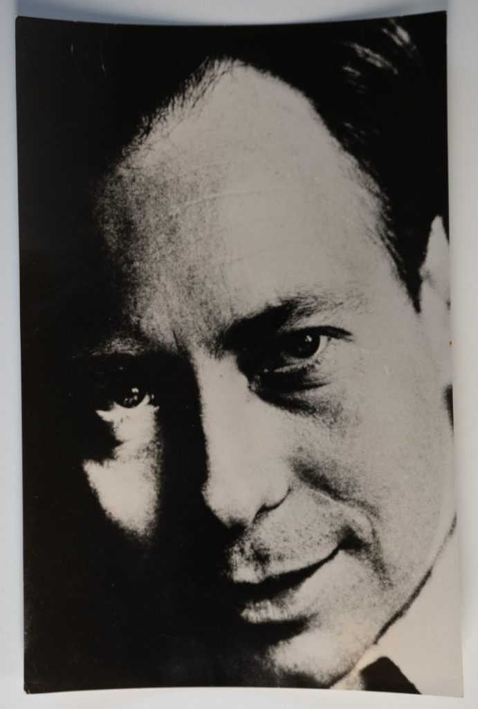 PHOTO Argentique France portrait de Robert Merle 11X17cm 1960