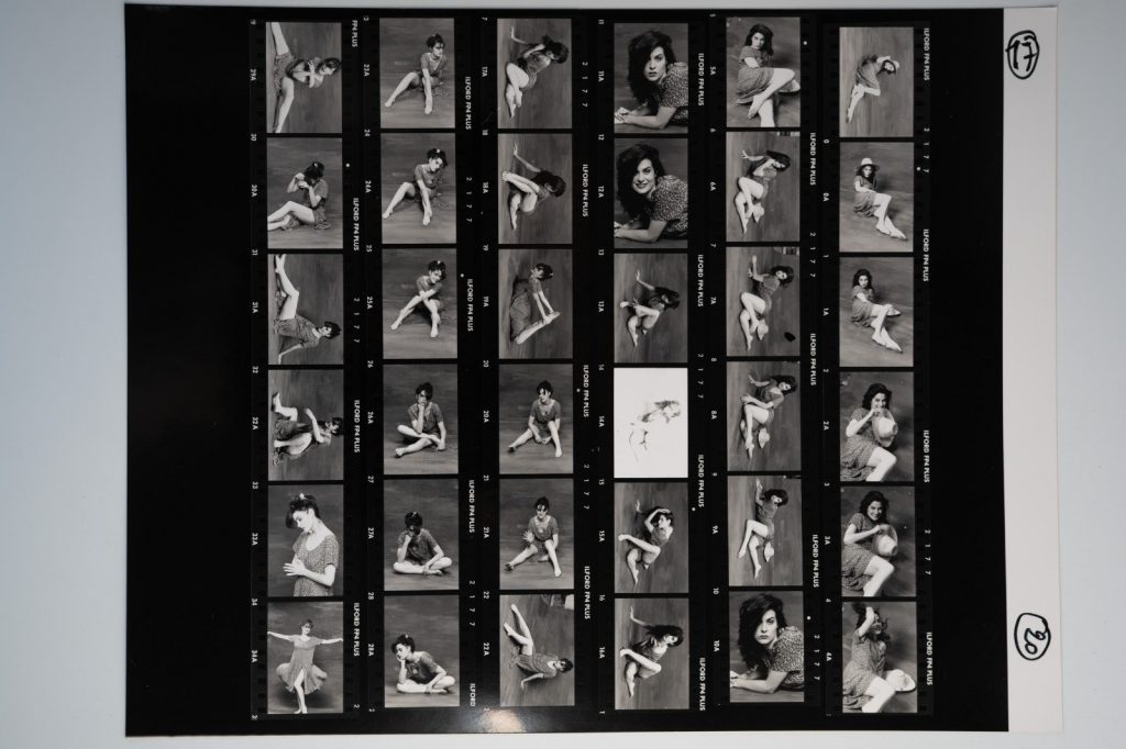 PHOTO Argentique France Planche contact femme pinup STUDIO 24x30cm 1980