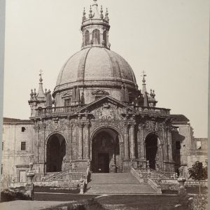 Photo Albumine Espagne Loiola Azpeitia 20X25cm 1870