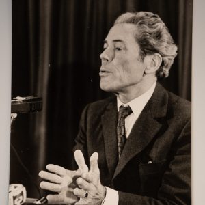 PHOTO Argentique France Jacques-Lucien MONOD Biochimiste 20X30cm 1970