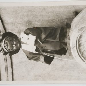 PHOTO Manneken-Pis en costume d'étudiant 9X14cm 1940