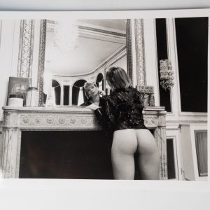 PHOTO argentique artistique NU féminin femme nue NOIR ET BLANC format 13X18 1980