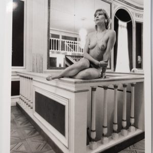 PHOTO argentique artistique NU féminin femme nue NOIR ET BLANC format 13X18 1980