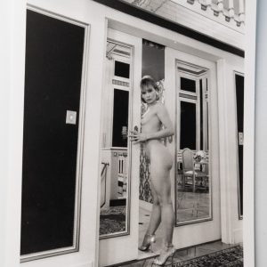 PHOTO argentique artistique NU féminin femme nue NOIR ET BLANC format 13X18 1980