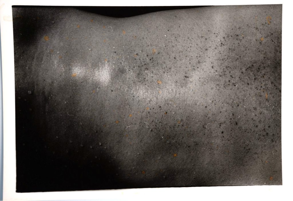 PHOTO Argentique France DOS DE FEMME NUE 13X18cm 1970