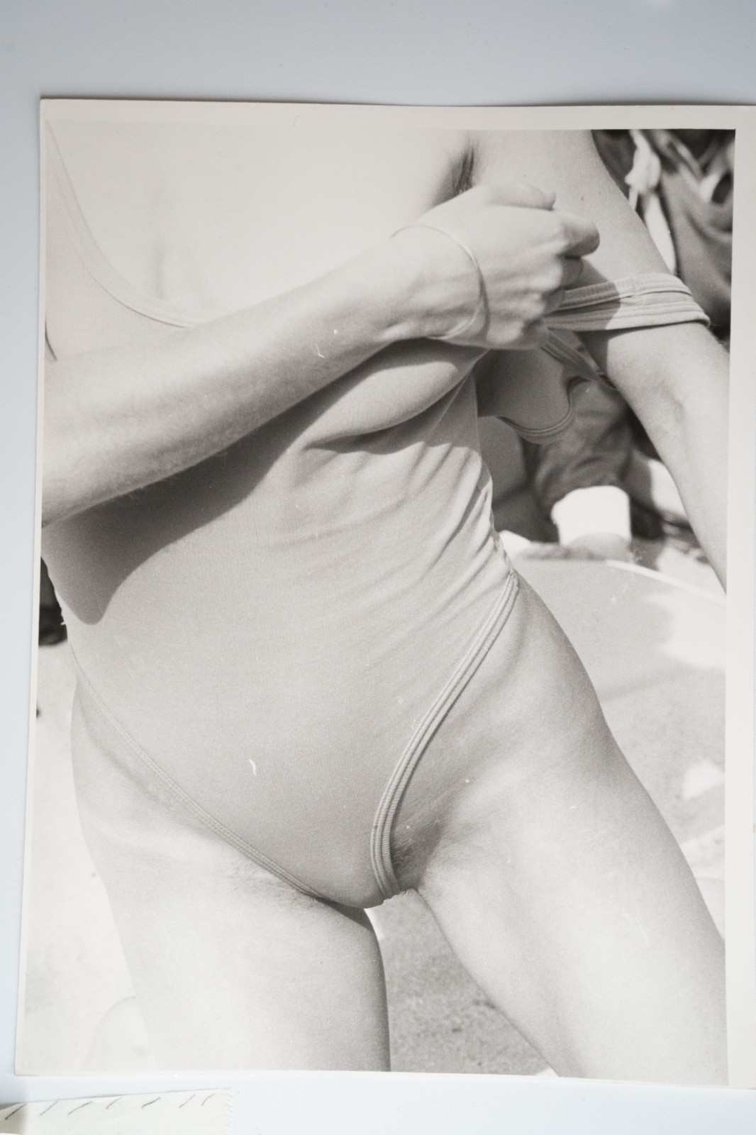 PHOTO Argentique France FEMME NUE NU ARTISTIQUE 18X24cm 1980