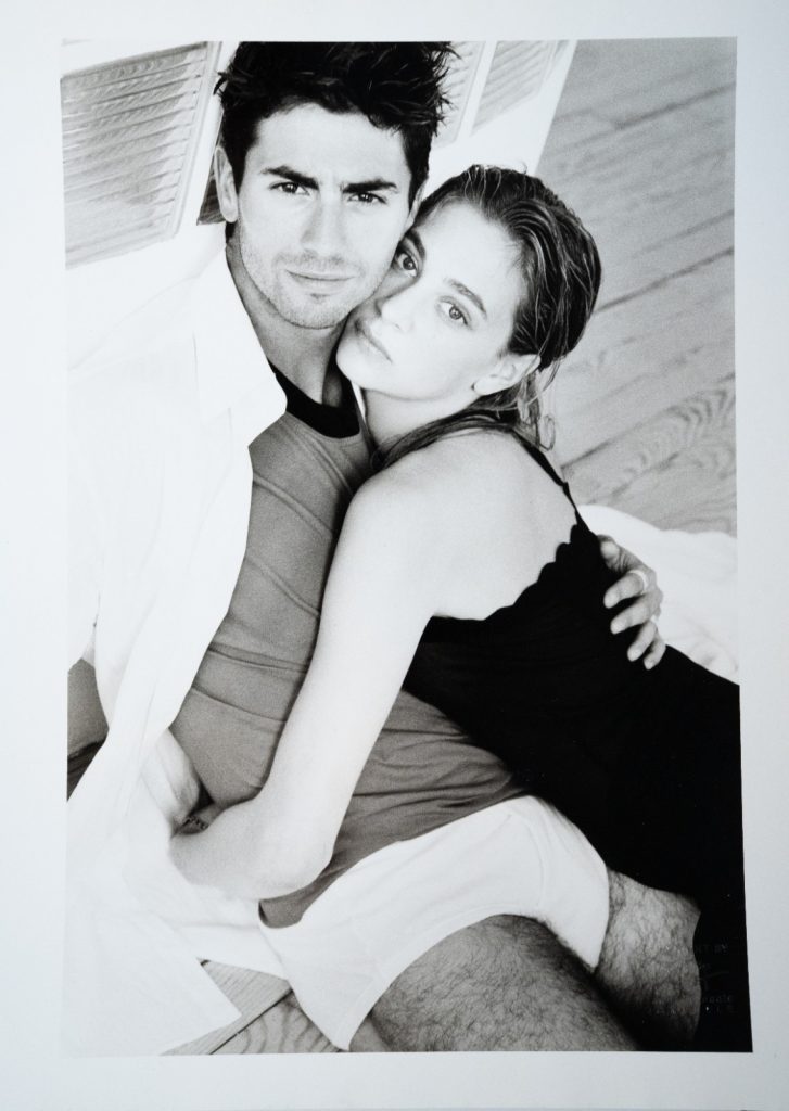 Photo Argentique France Couple sensuelle 18,5X27,5cm 1990 Jean-François Jonvelle