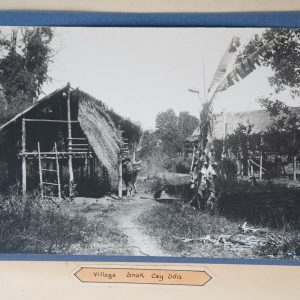 Photo Argentique	Asie Indochine barque 15X24cm	1930 Gastaldy