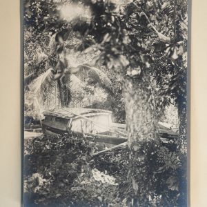 Photo Argentique	Asie Indochine barque 15X24cm	1930 Gastaldy