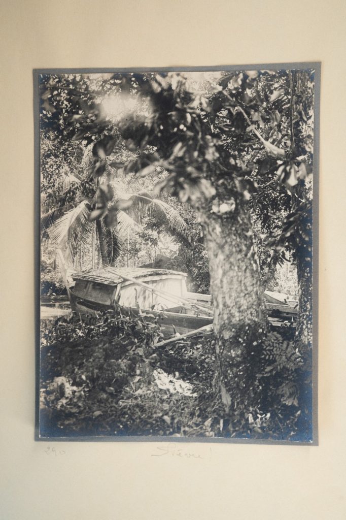 Photo Argentique Asie Indochine barque 15X24cm 1930 Gastaldy