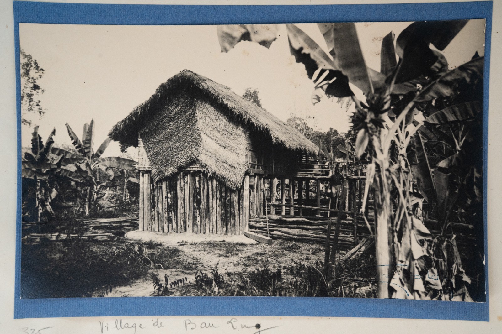 Photo Argentique Asie Indochine Village Bau Tuong 15X24cm 1930 Gastaldy – Image 2