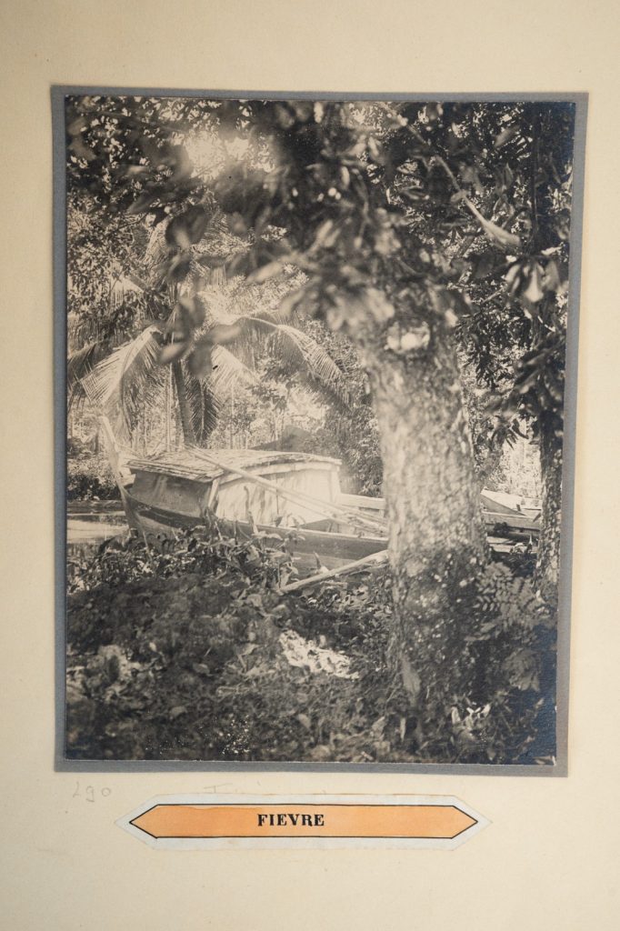 Photo Argentique Asie Indochine barque 15X24cm 1930 Gastaldy
