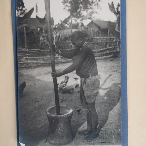 Photo Argentique	Asie	Indochine Village de Bau-Lung	15X24cm	1930	Gastaldy