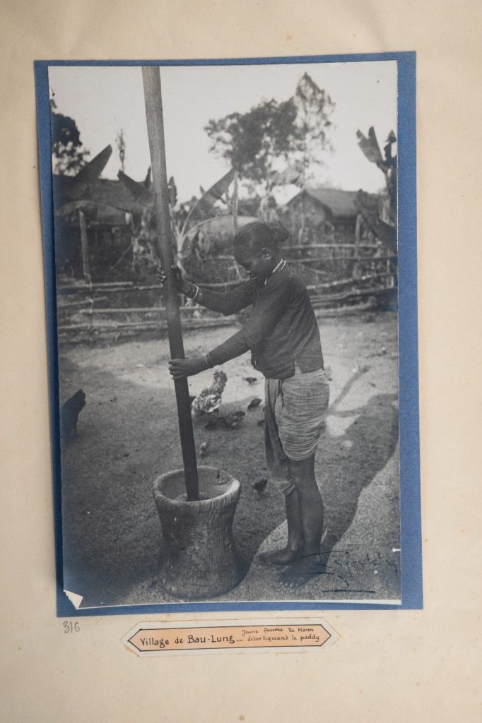 Photo Argentique Asie Indochine Village de Bau-Lung 15X24cm 1930 Gastaldy