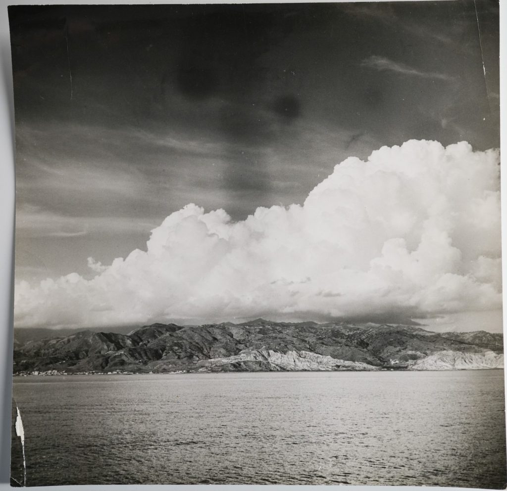 PHOTO Argentique Italie Cote de Calabre 20X21cm 1970