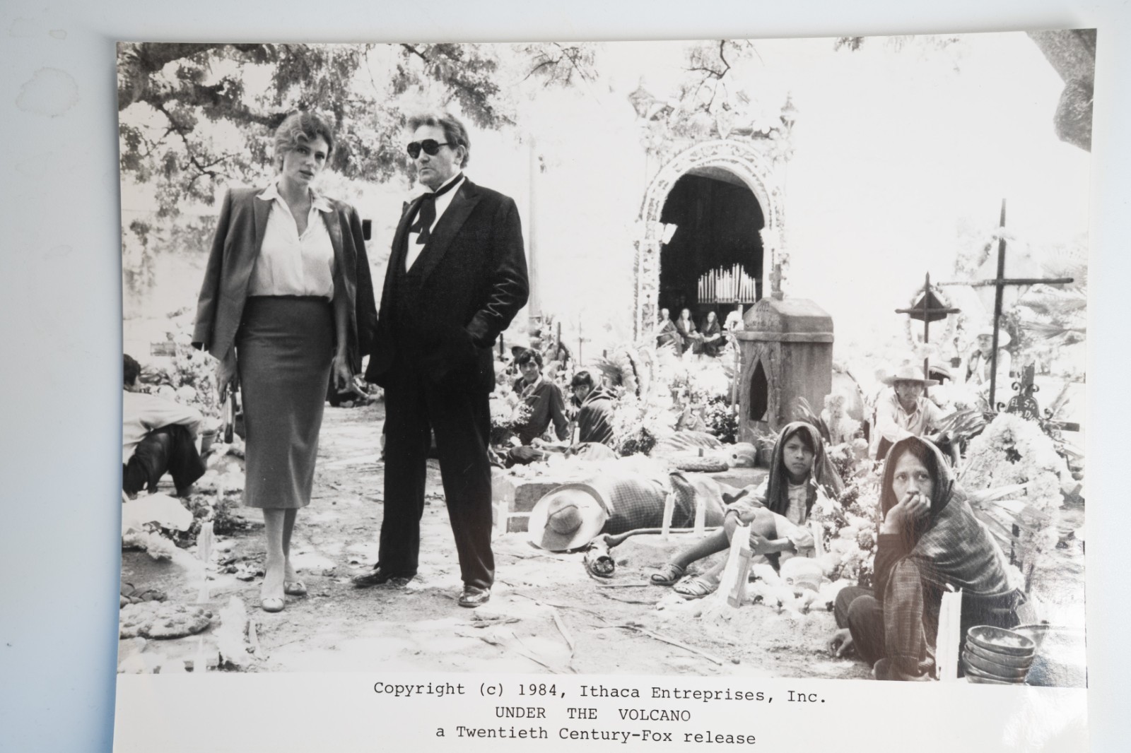 PHOTO Film Under the volcano Albert Finney, Jacqueline BISSET 18X24cm 1980