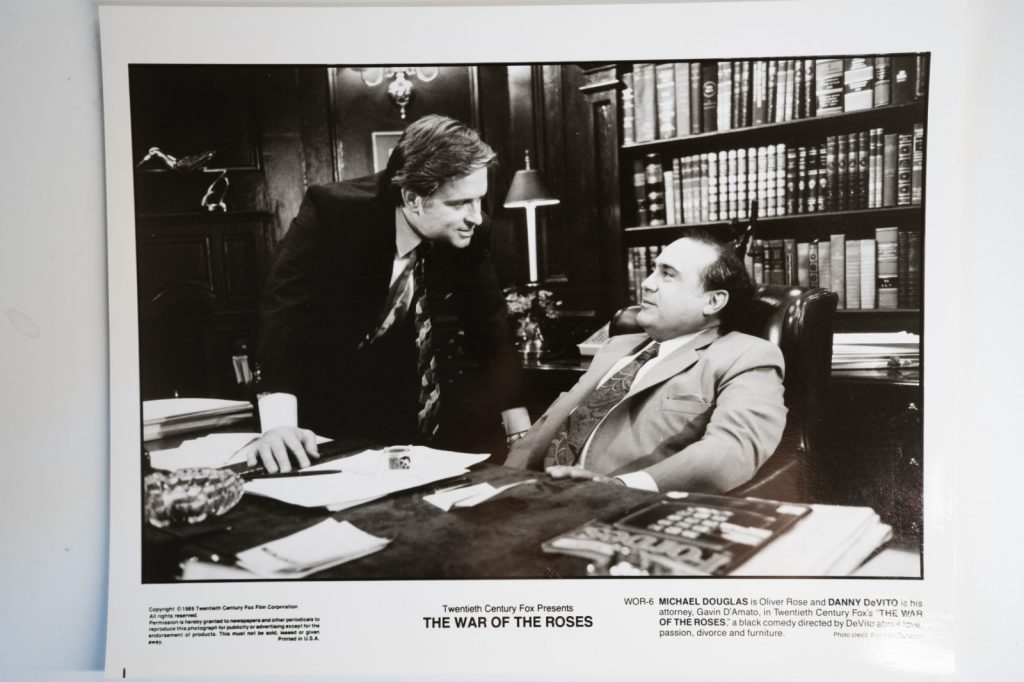 PHOTO  Film La Guerre des Roses (The war of Roses) Michael Douglas 21X25CM 1989