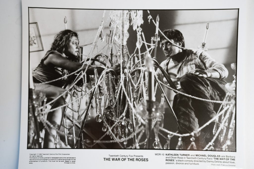 PHOTO  Film La Guerre des Roses (The war of Roses) Dany Devito 21X25CM 1989