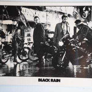 PHOTO  Argentique	états unis	Film black Rain avec Michael Douglas	18X24cm	1980