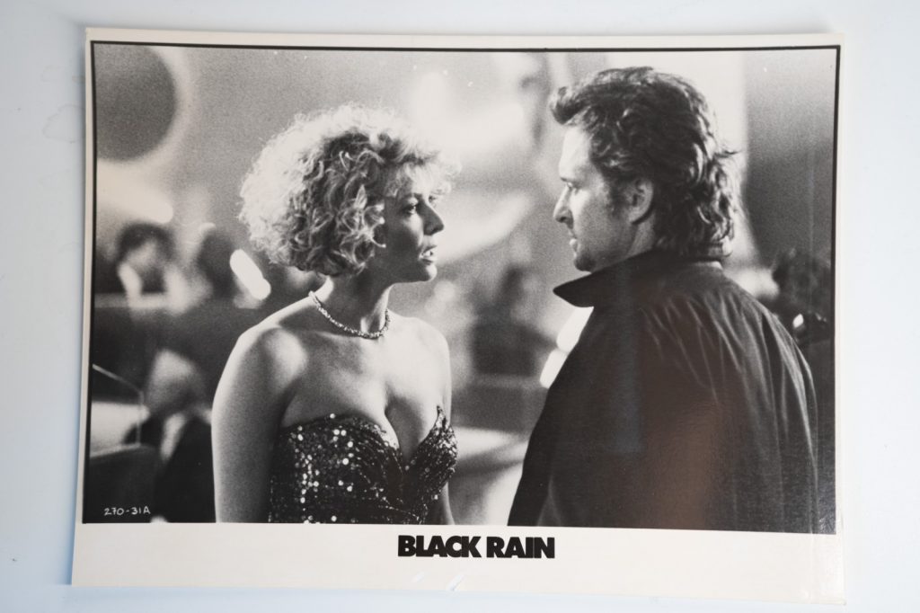 PHOTO Argentique états unis Film black Rain avec Michael Douglas 18X24cm 1980
