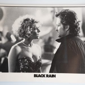 PHOTO  Argentique	états unis	Film black Rain avec Michael Douglas	18X24cm	1980