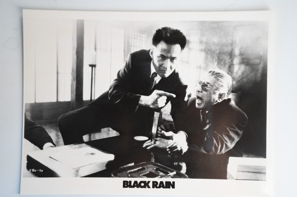 PHOTO Argentique états unis Film black Rain avec Michael Douglas 18X24cm 1980