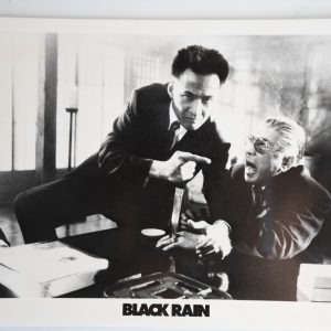 PHOTO  Argentique	états unis	Film black Rain avec Michael Douglas	18X24cm	1980