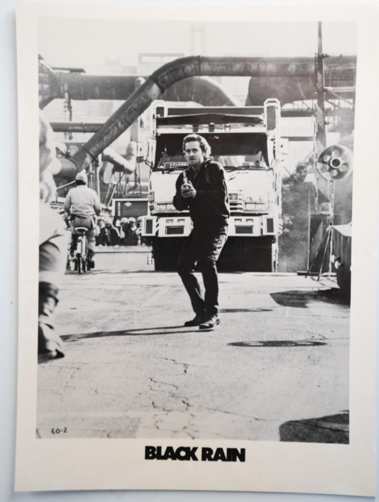 PHOTO Argentique états unis Film black Rain avec Michael Douglas 18X24cm 1980
