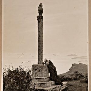 PHOTO argentique Studio Soulat-Bossus 1924 Film "Pêcheur d'Islande" 28X37CM
