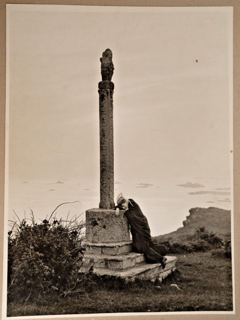 PHOTO argentique Studio Soulat-Bossus 1924 Film "Pêcheur d'Islande" 28X37CM