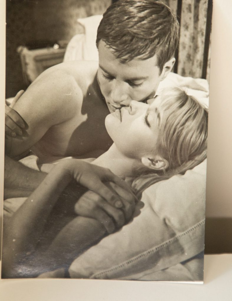 TIRAGE PHOTO Agnès Laurent et Gil Vidal scene du film Péché de Jeunesse 13X18cm