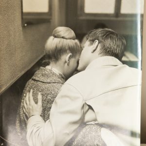 TIRAGE PHOTO	Agnès Laurent et Gil Vidal scene du film Péché de Jeunesse 24x30cm