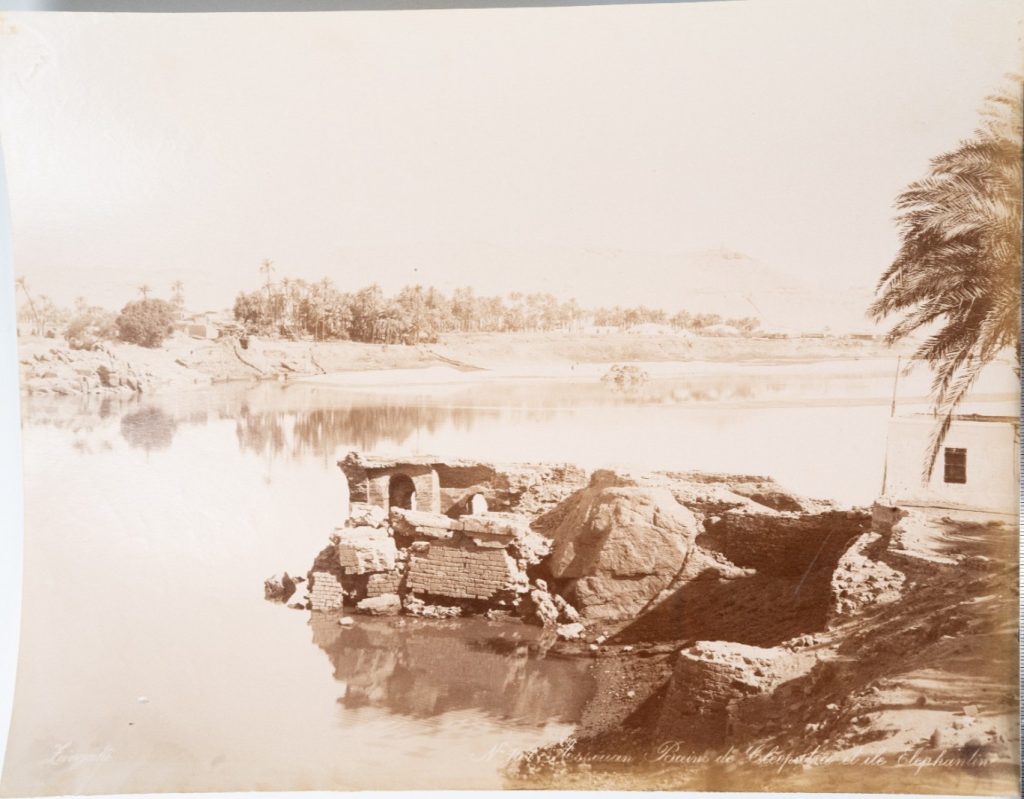PHOTO Albumine Egypte Assouan 21X27cm 1880
