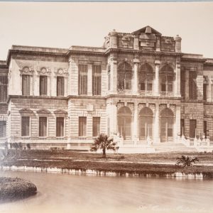PHOTO Albumine	Egypte	Le Caire Palais de Giseh  21X28cm	1880 Bonfils