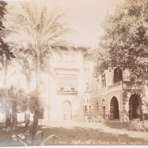 PHOTO Albumine	Egypte	Le Caire Ambassade de France  21X28cm	1880 Bonfils