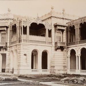 PHOTO Albumine	Egypte	Le Caire Palais de Giseh 21X28cm	1880 Bonfils