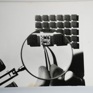 PHOTO Argentique France micro-module électronique 17X23cm 1970