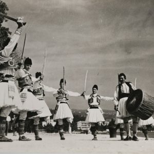 PHOTO Argentique Danseurs fustanelle 12X17cm 1960 BALKANS