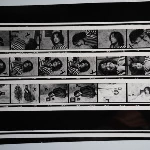 PHOTO Argentique	France	Planche contact femme pinup	18X24cm	1980