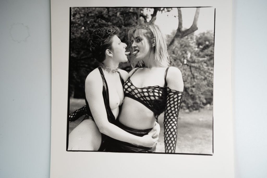 PHOTO Argentique France FEMME NUE NU ARTISTIQUE 10X12cm 1980