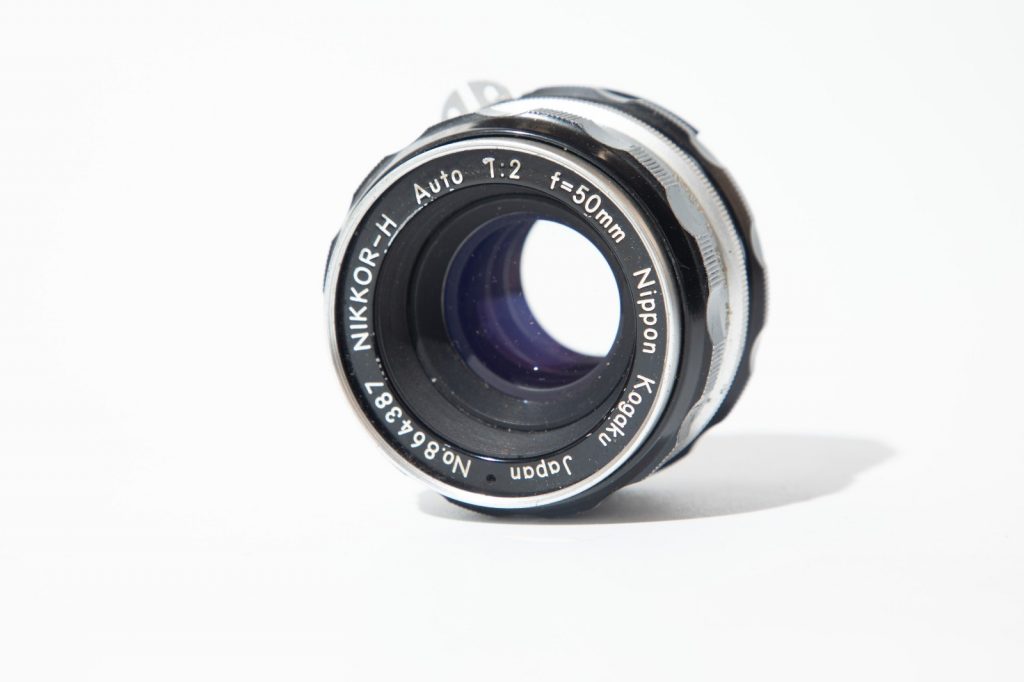 OBJECTIF photo Argentique Nikon NIKKOR H AUTO 50mm 2 AI 1970 24x36mm 135