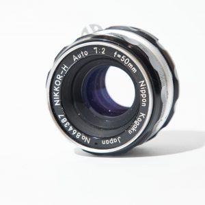 OBJECTIF photo Argentique Nikon	NIKKOR H AUTO  50mm 2 AI 	1970	24x36mm	135