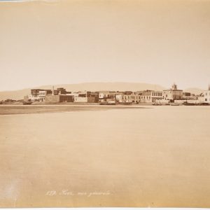 PHOTO Albumine	Egypte Suez Vue Général Canal	21X27cm	1880