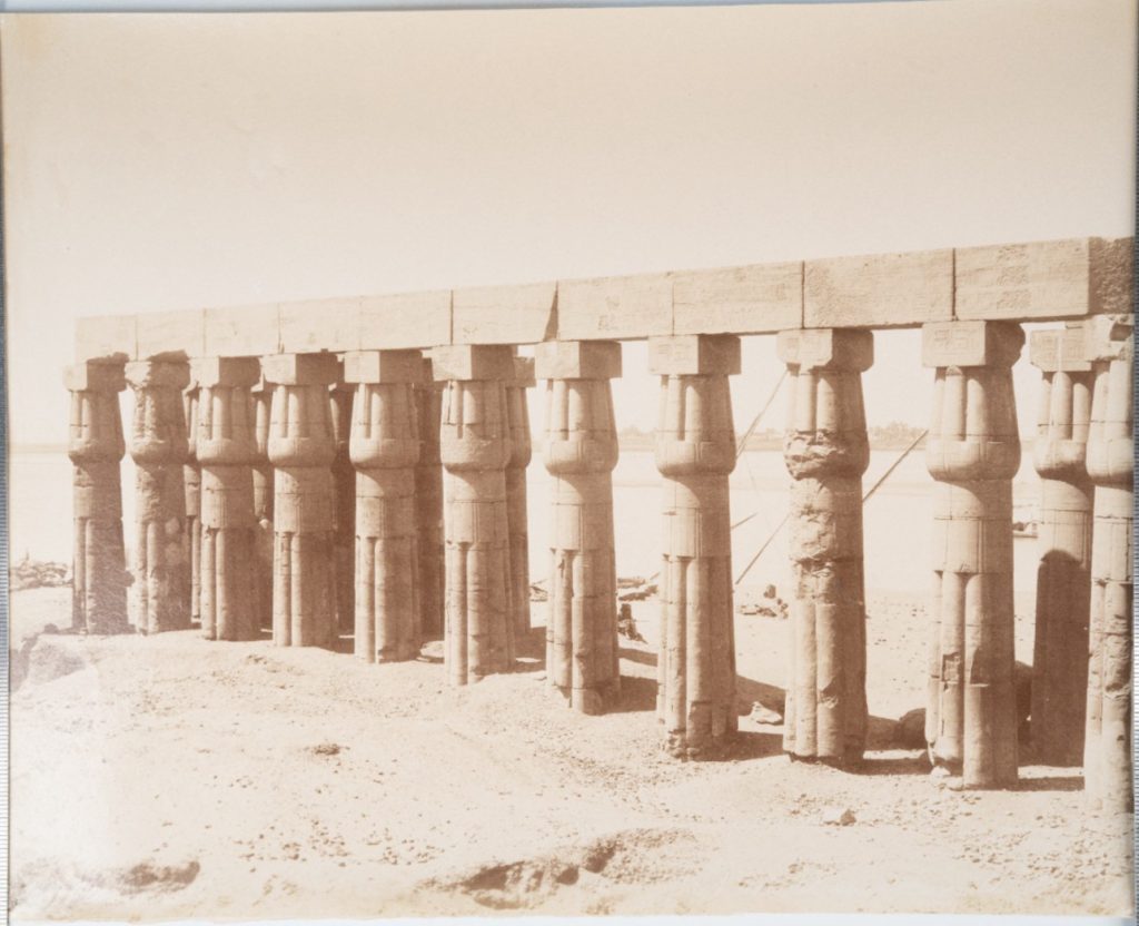 PHOTO Albumine Egypte Paysage 21X27cm 1880