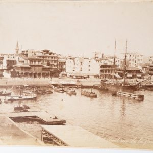 PHOTO Albumine	Egypte PORT SAID 21X28cm	1880
